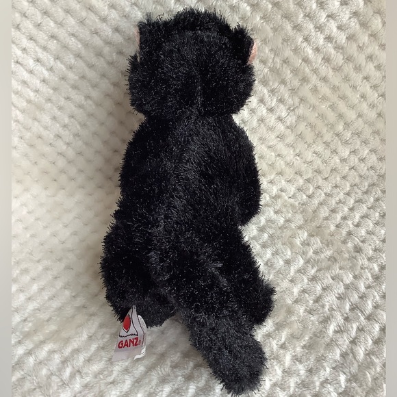 GANZ Webkinz HM135 Plush Black Cat Stuffed Animal Toy No Code - Picture 4 of 10
